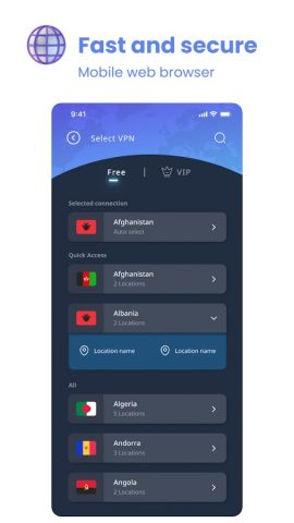 Zen VPN: Fast Secure VPN Proxy для Android — скриншот 1