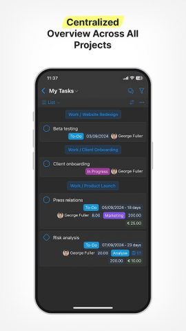 Zenkit для Android — скриншот 4