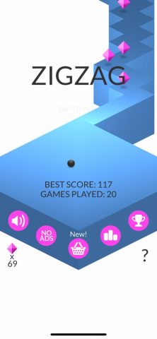 ZigZag для iOS — скриншот 1