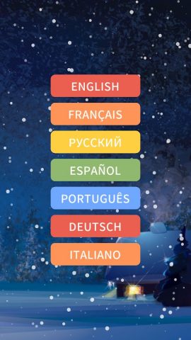 Зимние кроссворды для Android — скриншот 3
