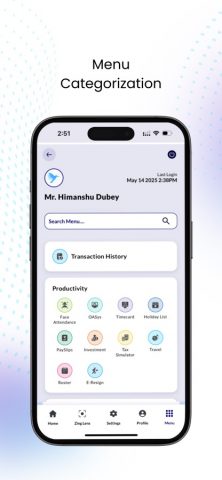 ZingHR для iOS — скриншот 3