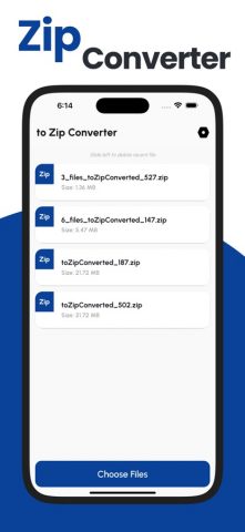 ZipAll: File to ZIP Converter для iOS — скриншот 1