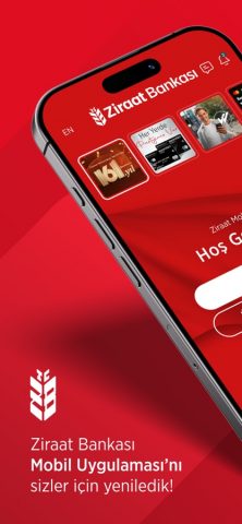 Ziraat Mobil для iOS — скриншот 1