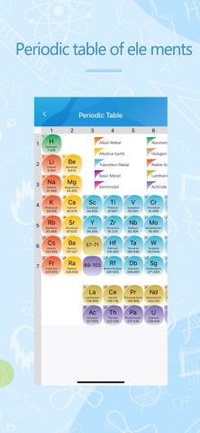 Знание химии для iOS — скриншот 2