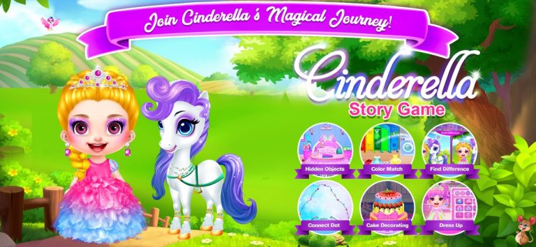 Золушка игры — ИГРЫ ПРИНЦЕССЫ для iOS — скриншот 1