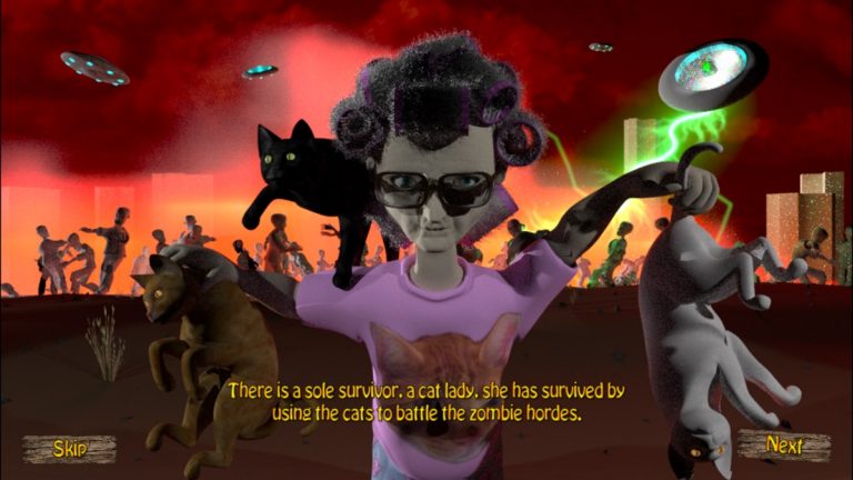 Zombie Cats для iOS — скриншот 1
