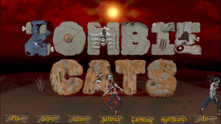 Zombie Cats для iOS — скриншот 2
