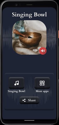 Звуки поющих чаш для Android — скриншот 1
