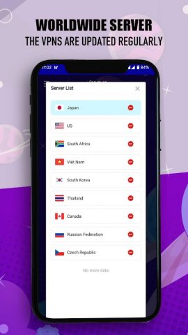 aVPN — Safer Internet для Android — скриншот 2
