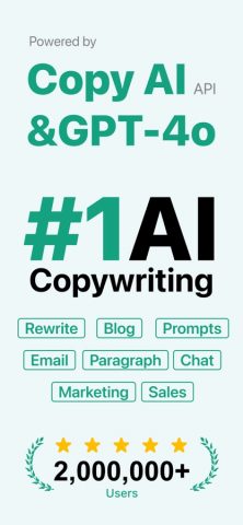 ai.copy — ai writer & chatbot для iOS — скриншот 1