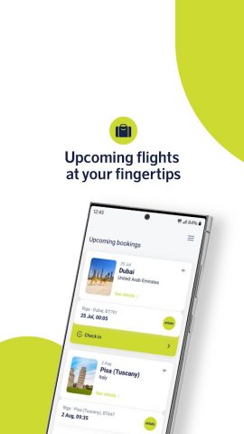 airBaltic для Android — скриншот 2