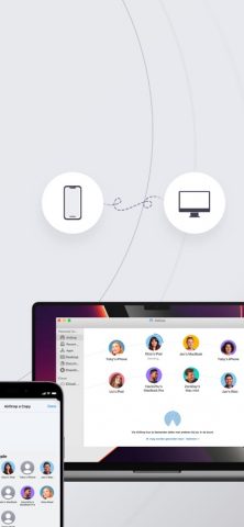 аирдроп — перенос данных для iOS — скриншот 2