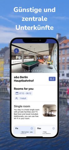 a&o | Hostels & Hotels для iOS — скриншот 2