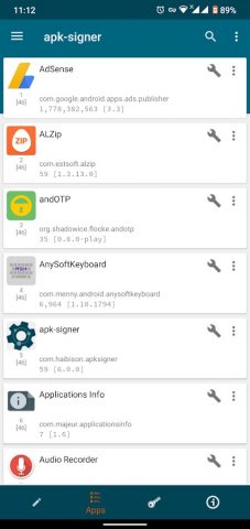 apk-signer для Android — скриншот 2