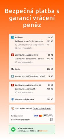 aukro для iOS — скриншот 5