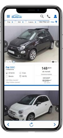auto.de App для iOS — скриншот 4