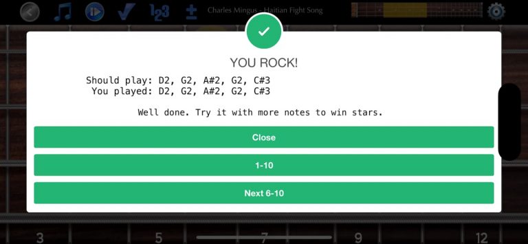 Преподаватель бас-гитаре для iOS — скриншот 3