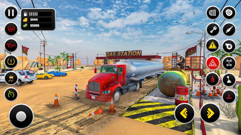 бензин Gas Station Simulator для Android — скриншот 1