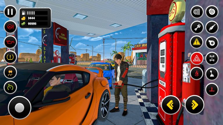 бензин Gas Station Simulator для Android — скриншот 2