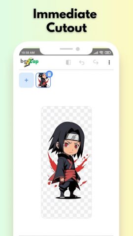 bgZap: AI Background Remover для Android — скриншот 3