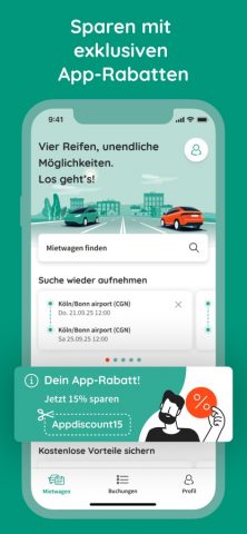 billiger-mietwagen.de для iOS — скриншот 2