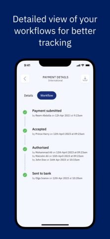 businessONLINE X для iOS — скриншот 3