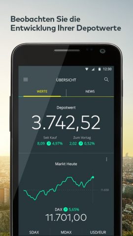 comdirect trading App для Android — скриншот 2