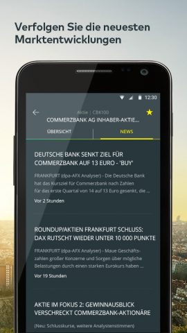 comdirect trading App для Android — скриншот 3