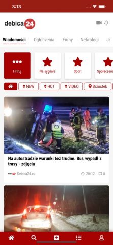 debica24 для iOS — скриншот 1