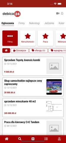 debica24 для iOS — скриншот 5