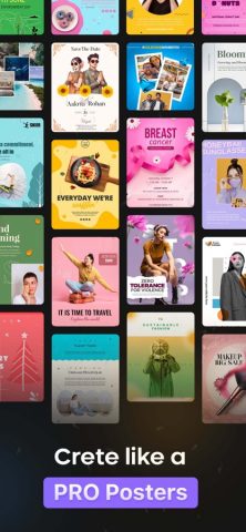 Постер мейкер: Дизайн и Фото для iOS — скриншот 1