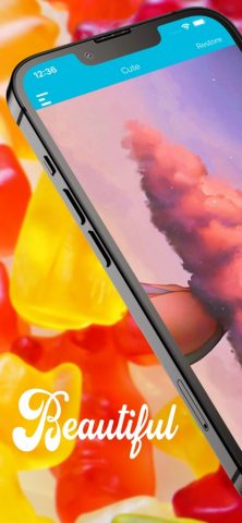 девичьи обои для iOS — скриншот 1