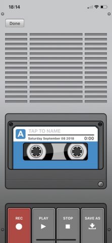 диктофон (Voice Recorder) для iOS — скриншот 3