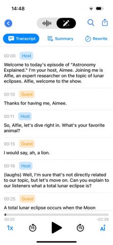 диктофон (Voice Recorder) для iOS — скриншот 4