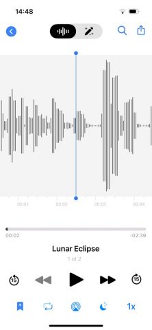 диктофон (Voice Recorder) для iOS — скриншот 5