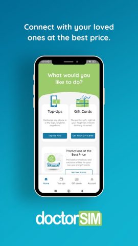 doctorSIM Recharges & Gifts для Android — скриншот 1