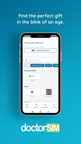 doctorSIM Recharges & Gifts для Android — скриншот 4