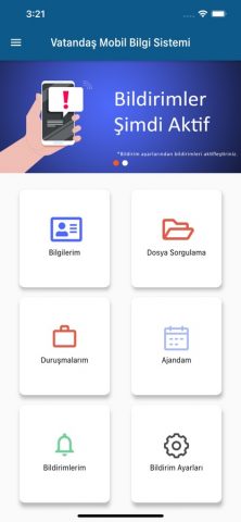 e-Adalet Vatandaş для iOS — скриншот 1