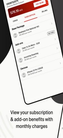 e& Business UAE для iOS — скриншот 4