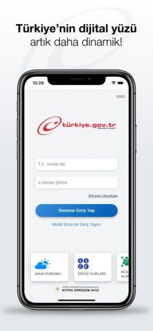 e-Devlet для iOS — скриншот 1
