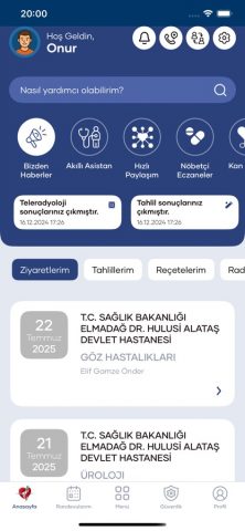 e-Nabız для iOS — скриншот 4