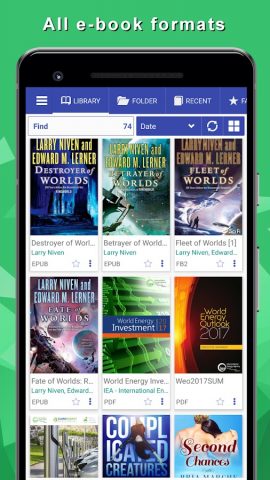 eBook Reader: all in one для Android — скриншот 1
