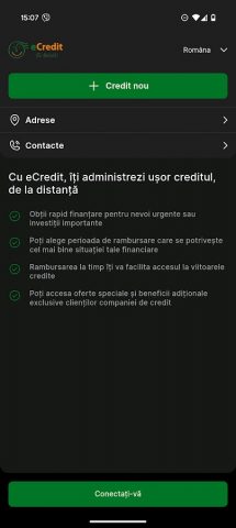 eCredit для Android — скриншот 1