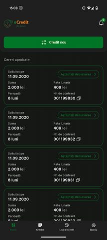 eCredit для Android — скриншот 3