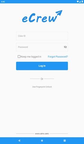 eCrew для Android — скриншот 5