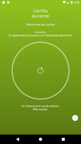 eLicence Führerscheinkontrolle для Android — скриншот 3
