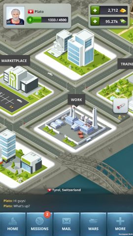 eRepublik для Android — скриншот 1