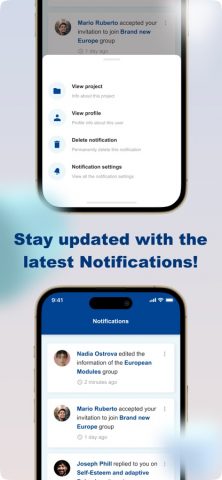 eTwinning & ESEP для iOS — скриншот 3