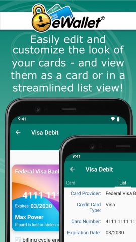 eWallet — Password Manager для Android — скриншот 5