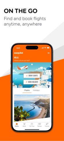 easyJet: Travel App для iOS — скриншот 1